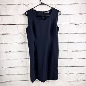 LandsEnd sleeveless pocket dress 8